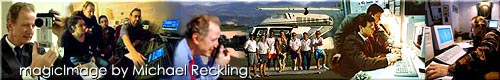 El equipo de Michael Reckling creando im&aacute;genes 
de alta calidad sobre Espa&ntilde;a, Brasil y Puerto Rico.